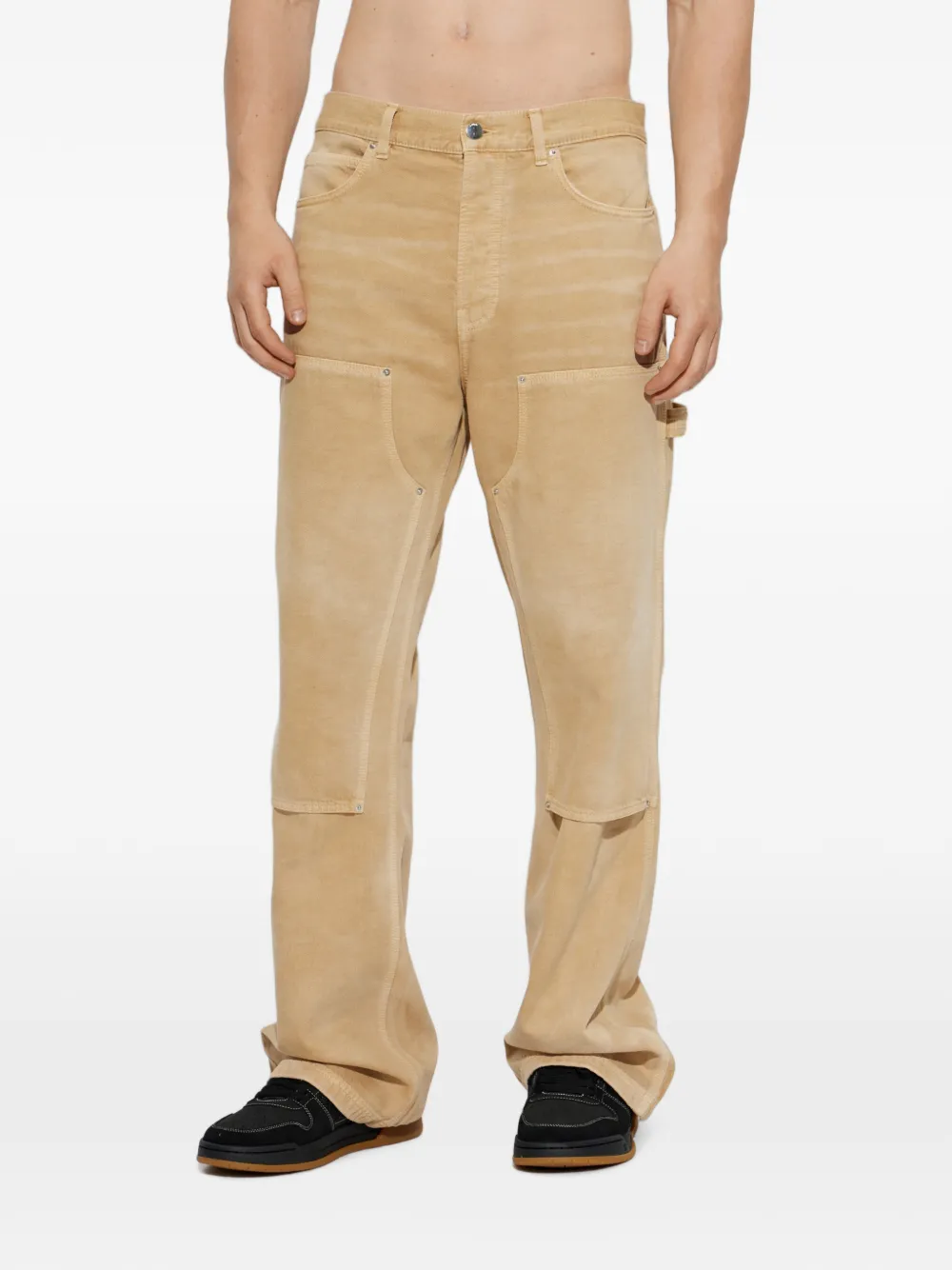 AMIRI straight-leg jeans Beige