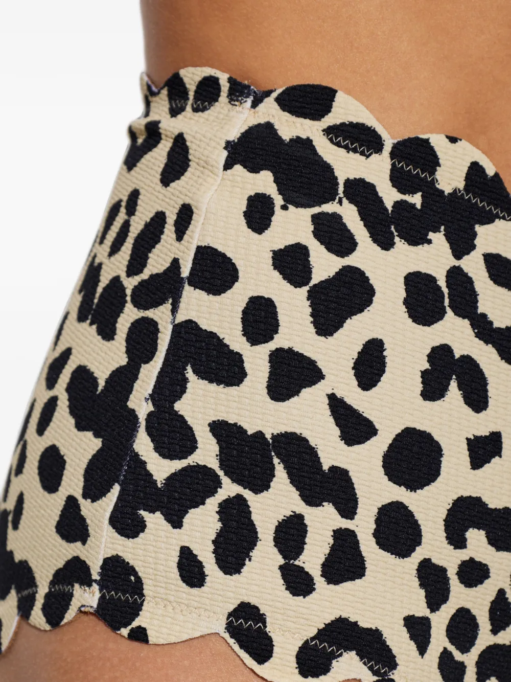 Marysia Santa Monica bikinislip met cheetah-print Beige