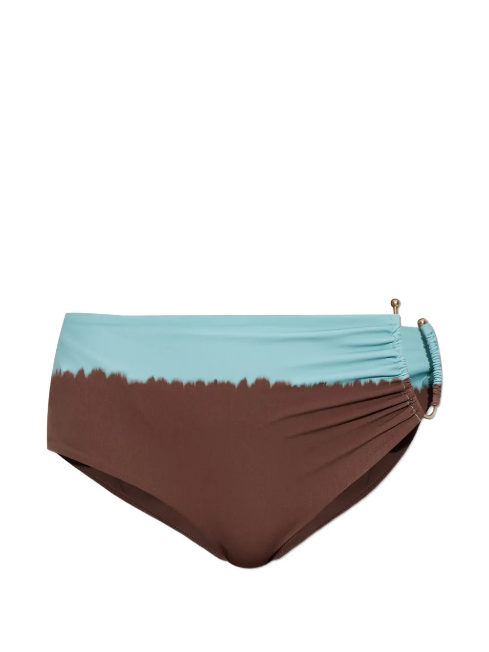 Christopher Esber Prong hardware-detail bikini bottoms - Braun