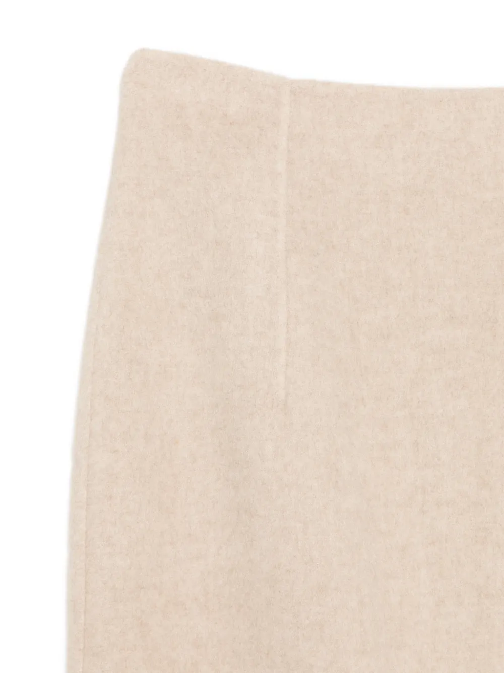 RUOHAN Loess Kyth midi-kokerrok met stippen Beige