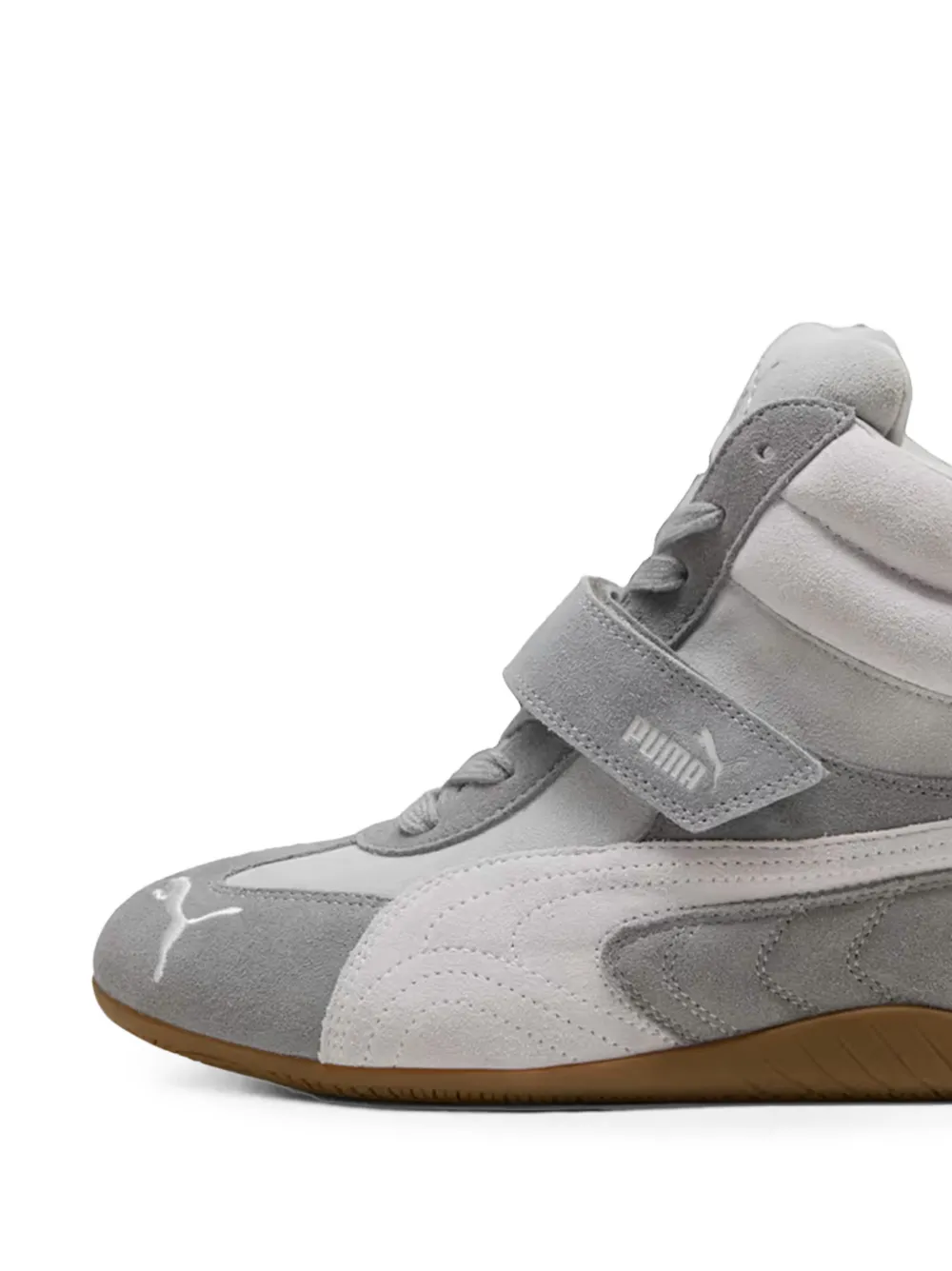 PUMA Speedcat Wedge touch-strap sneakers Grijs