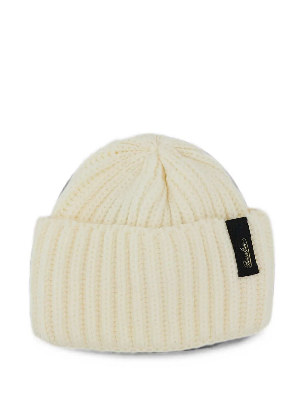 Borsalino Bell ribbed-knit beanie hat - Toni neutri