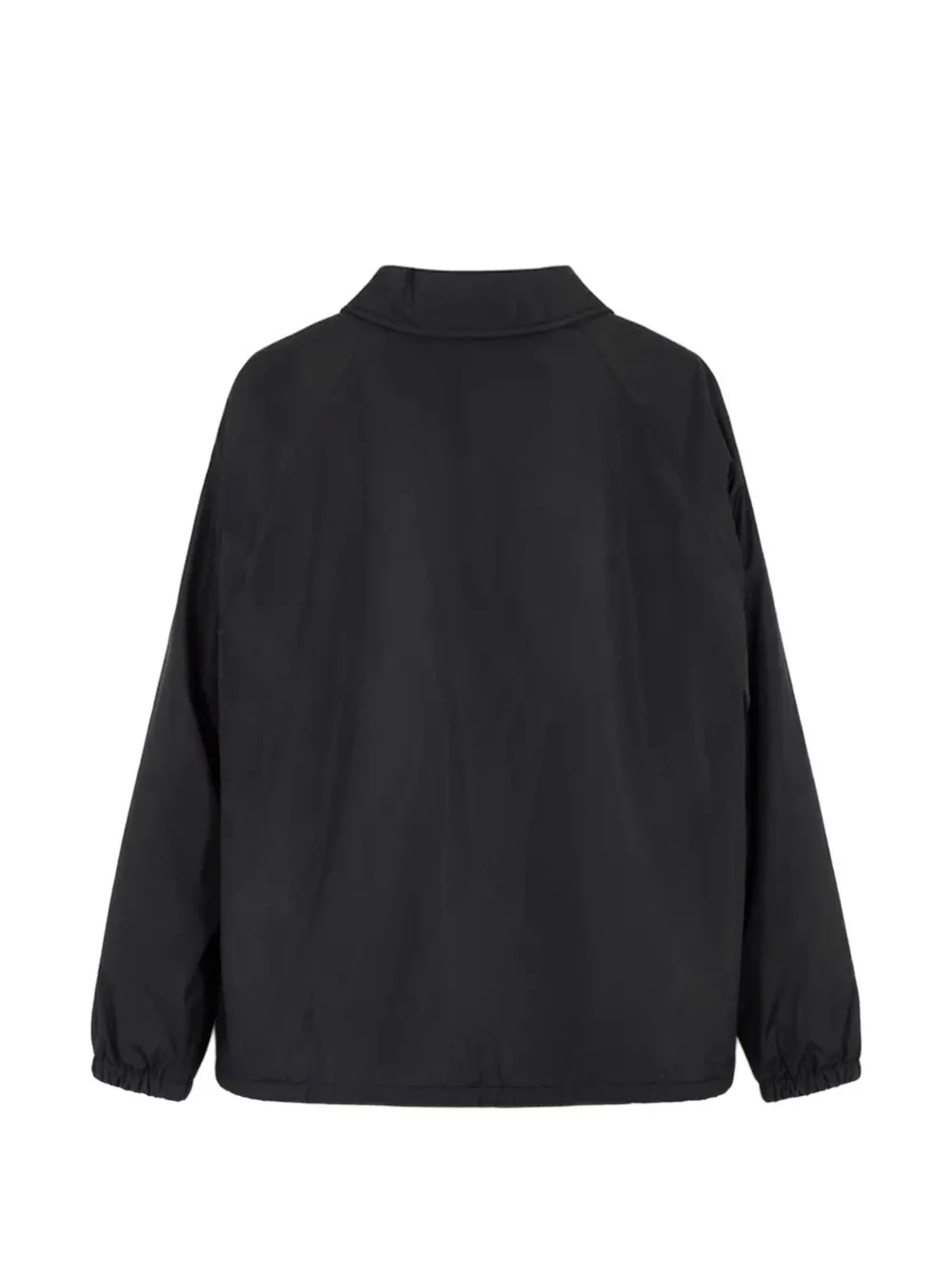 Jil Sander Jack met drukknopen en raglan mouwen Zwart