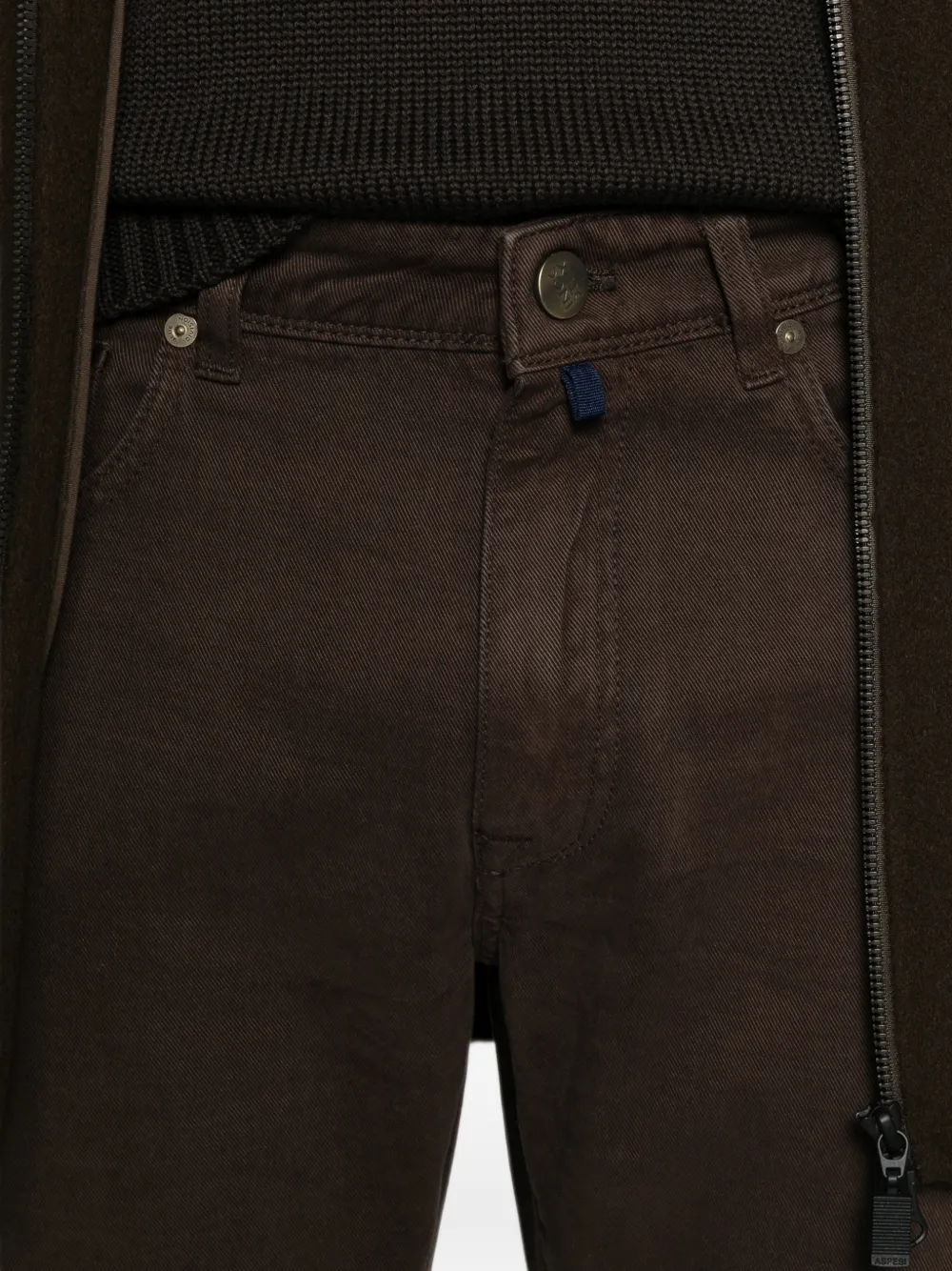 Incotex Straight jeans Bruin