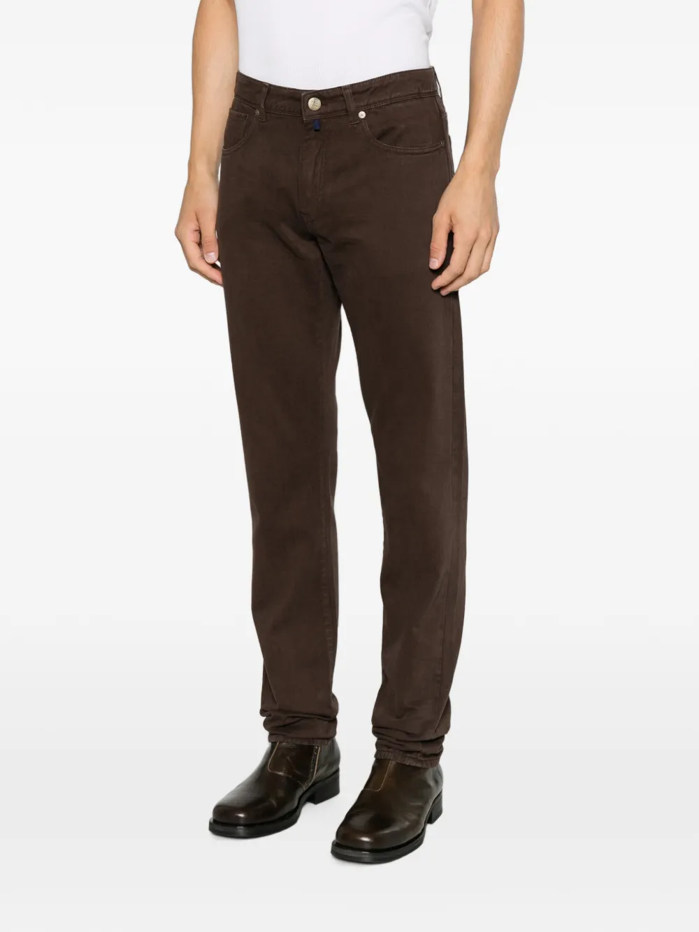 Incotex Straight jeans Bruin