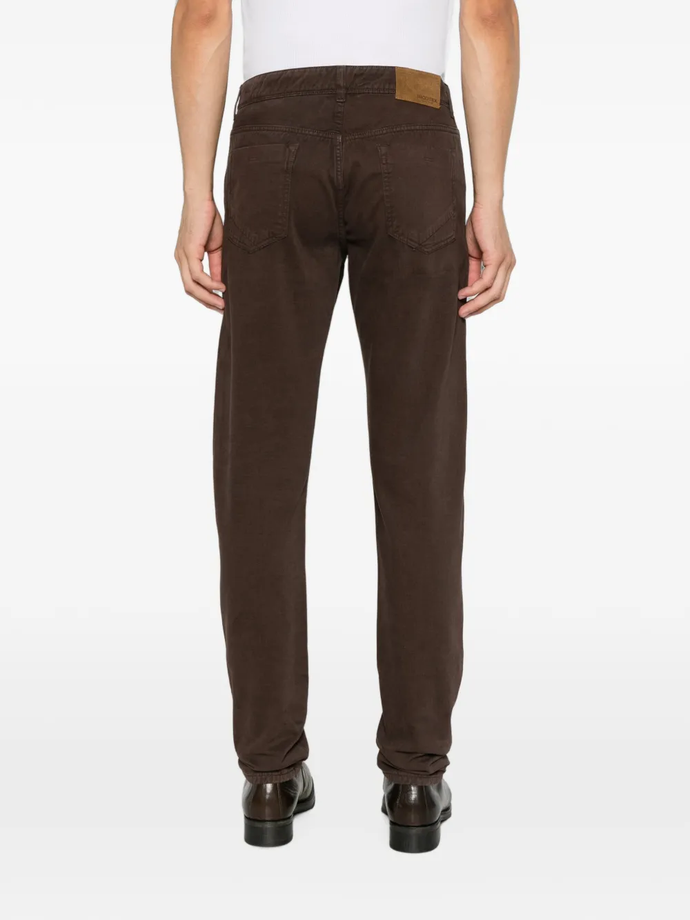 Incotex Straight jeans Bruin