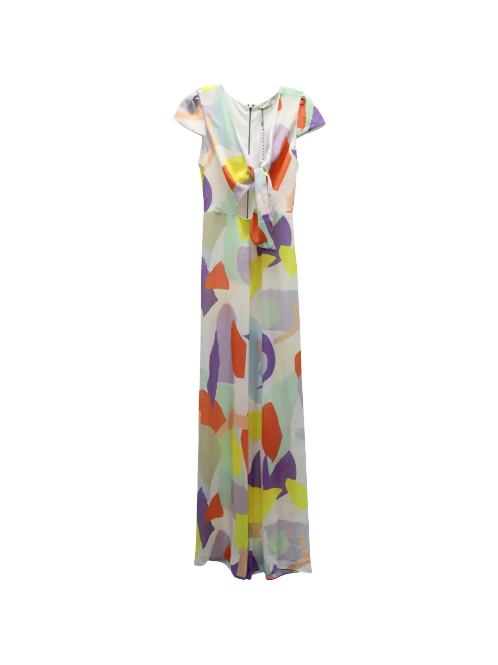 alice + olivia Tuta intera Sierra Geo Collage - Bianco
