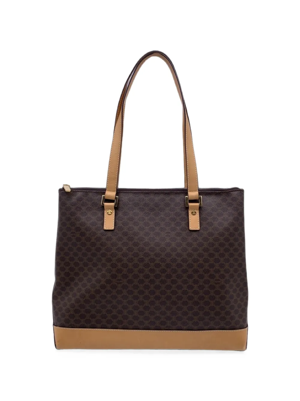 Celine Pre-Owned Macadam canvas tote bag - Marrone