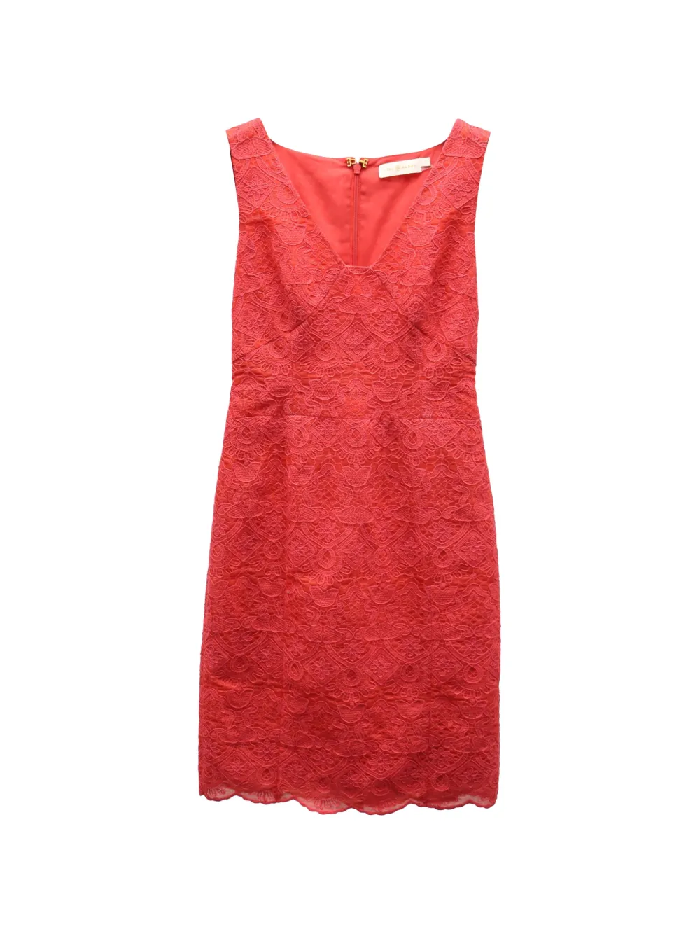 Tory Burch Cameron Spitzenkleid - Rot