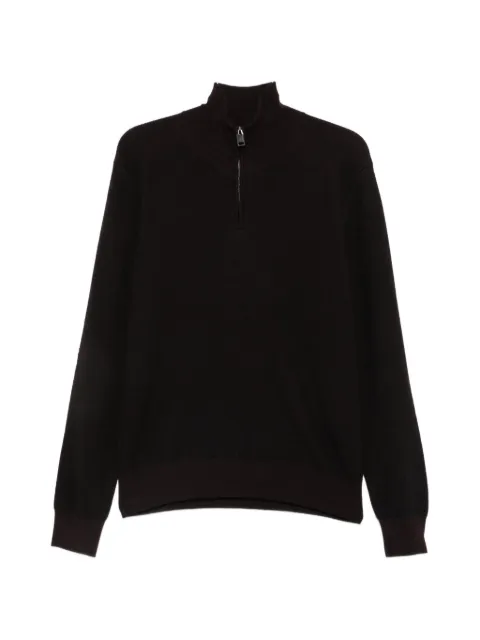 Brioni quarter-zip cashmere sweater