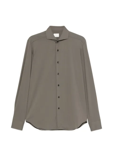 Xacus spread-collar shirt
