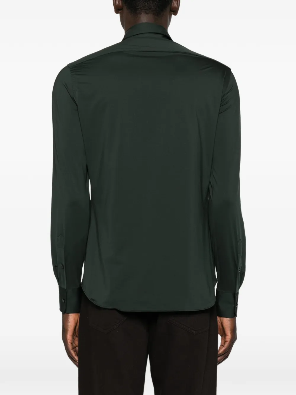Xacus Overhemd met knoopsluiting Groen