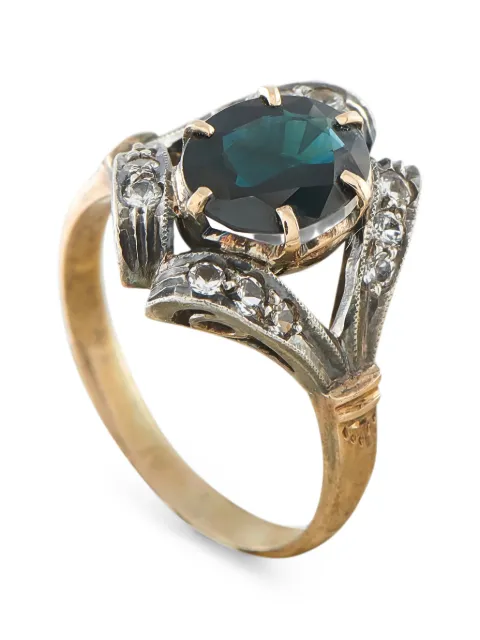LB Exclusive sapphire and diamond ring