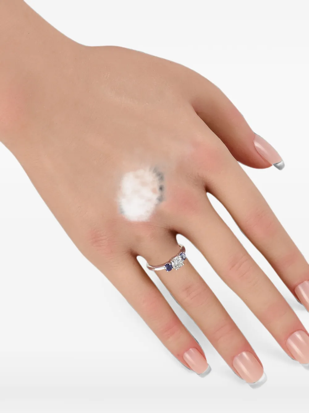 LB Exclusive three-stone ring - Silber