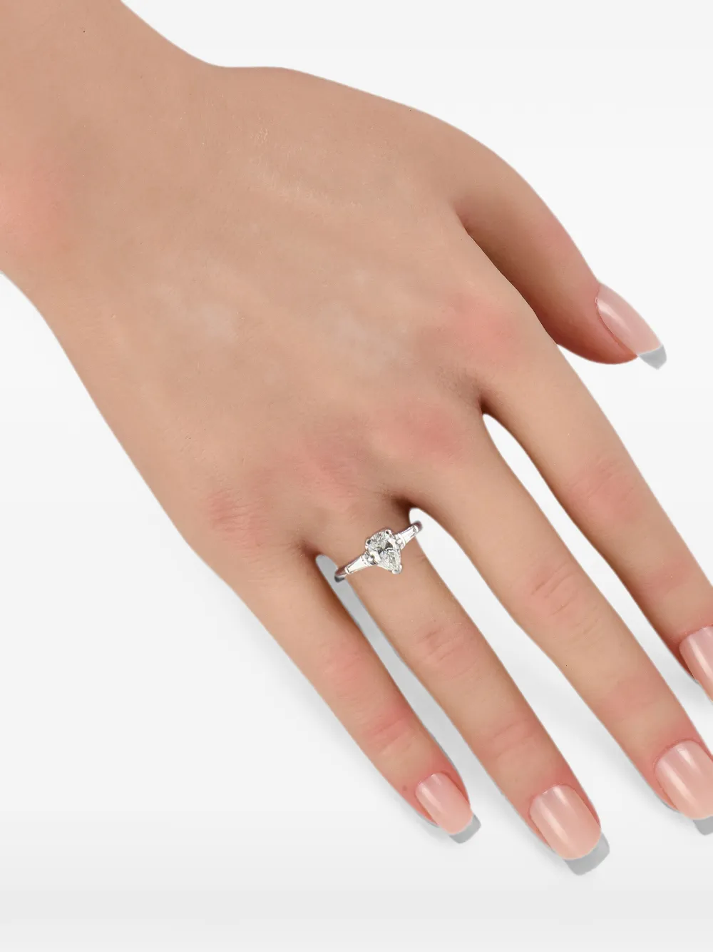LB Exclusive solitaire diamond ring - Argento