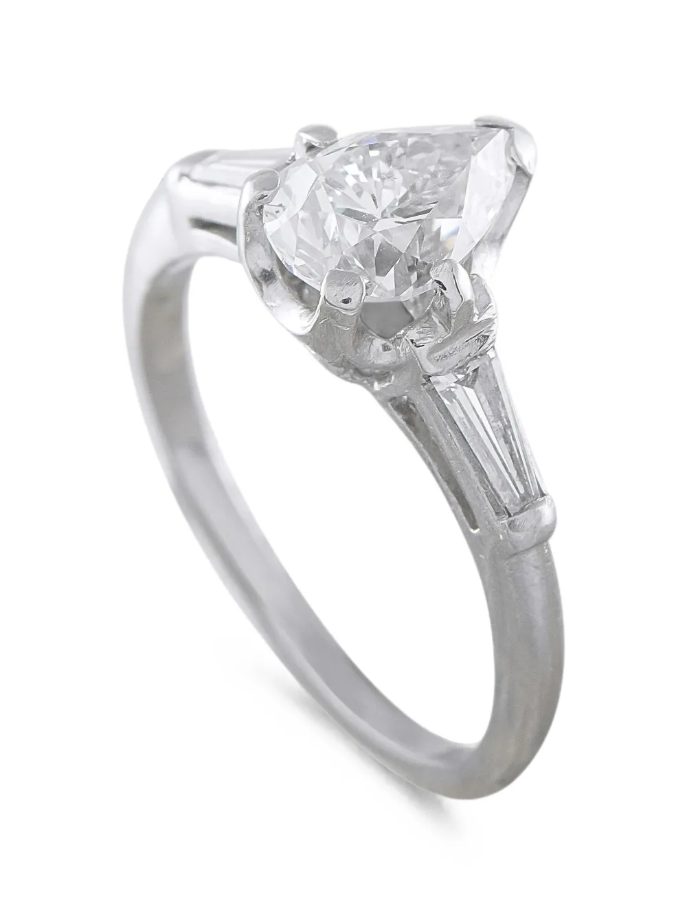 LB Exclusive solitaire diamond ring - Argento