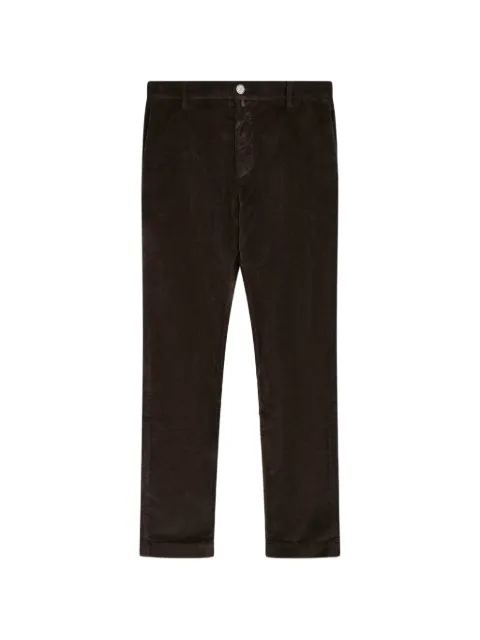 Jacob Cohën Gray corduroy-effect trousers