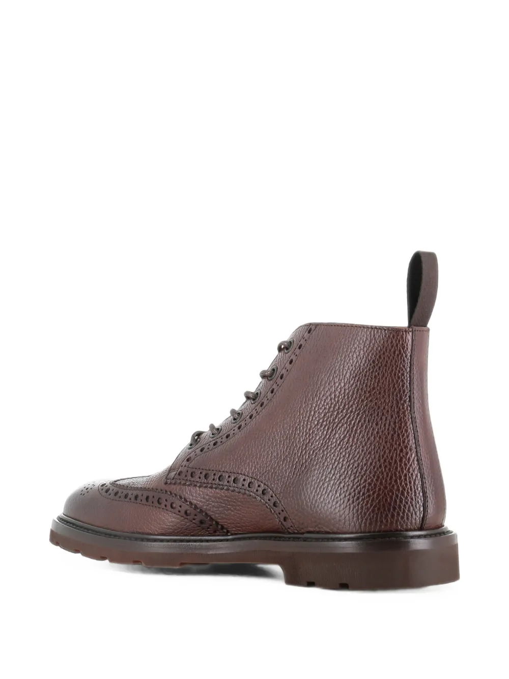Henderson Baracco brogue-detail leather boots Bruin