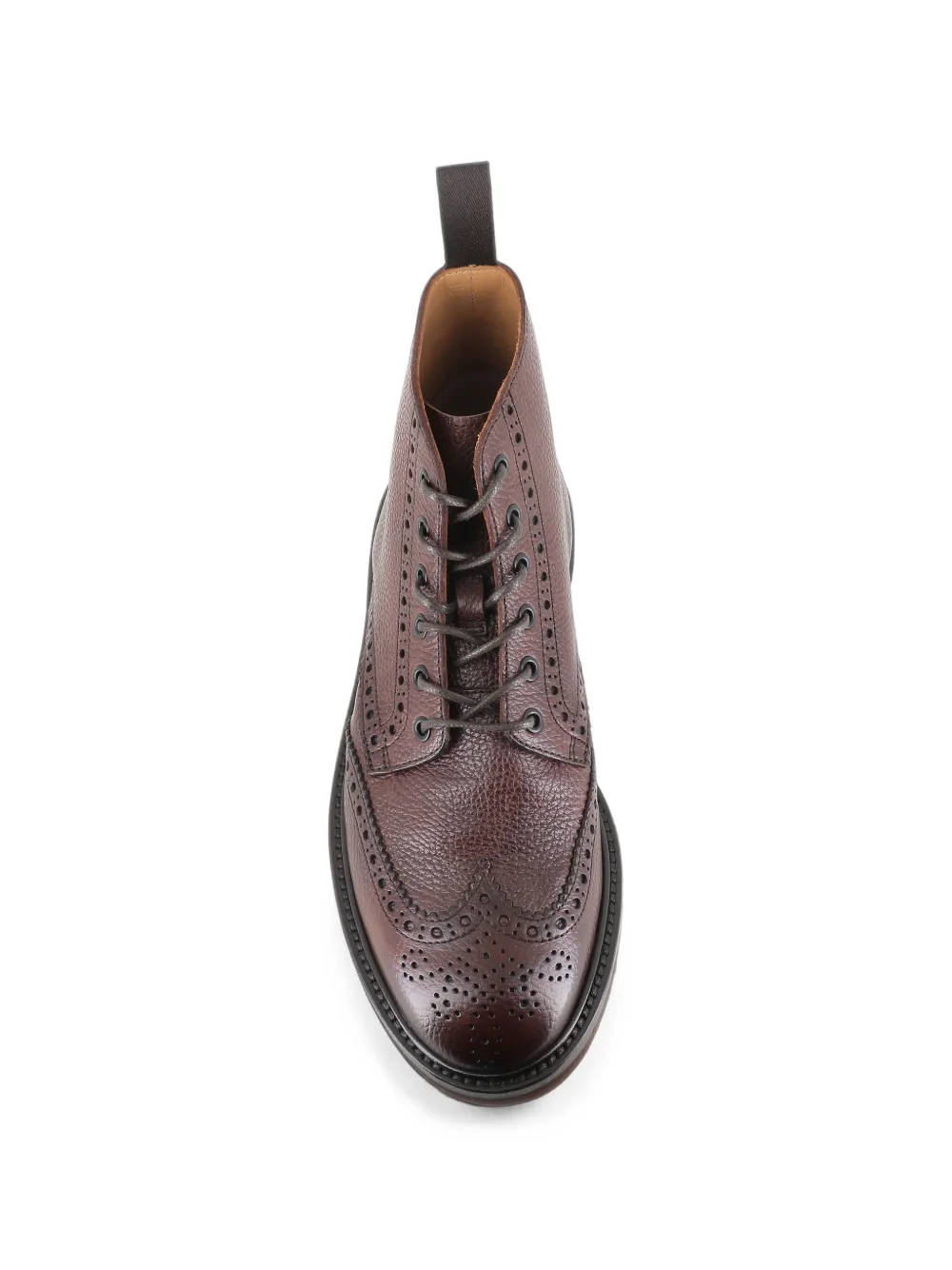 Henderson Baracco brogue-detail leather boots Bruin