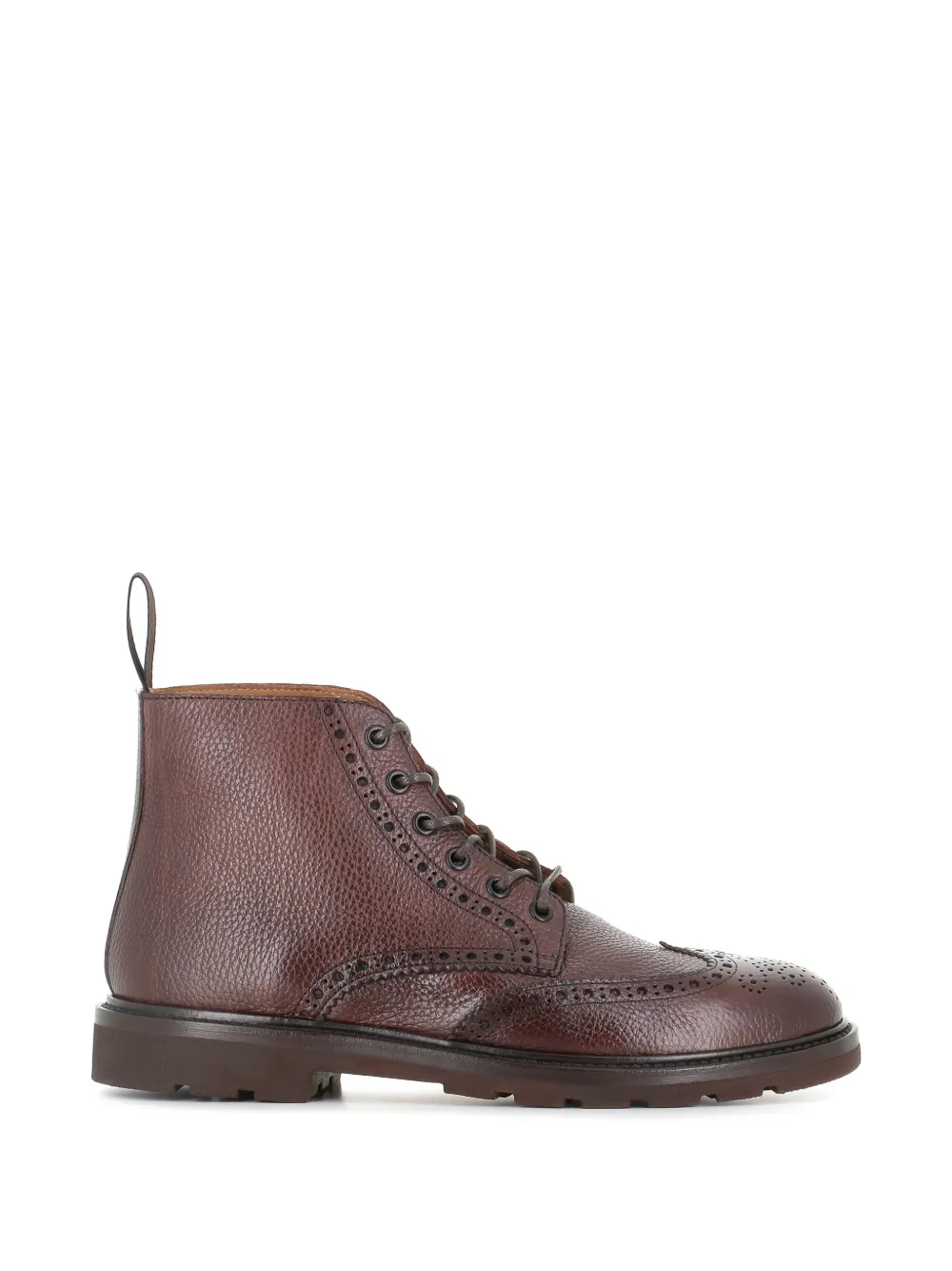 Henderson Baracco brogue-detail leather boots Bruin