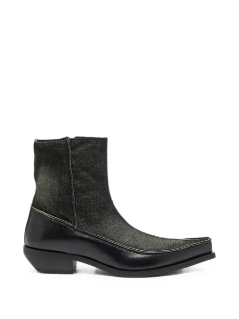 Diesel pointed-toe ankle boots