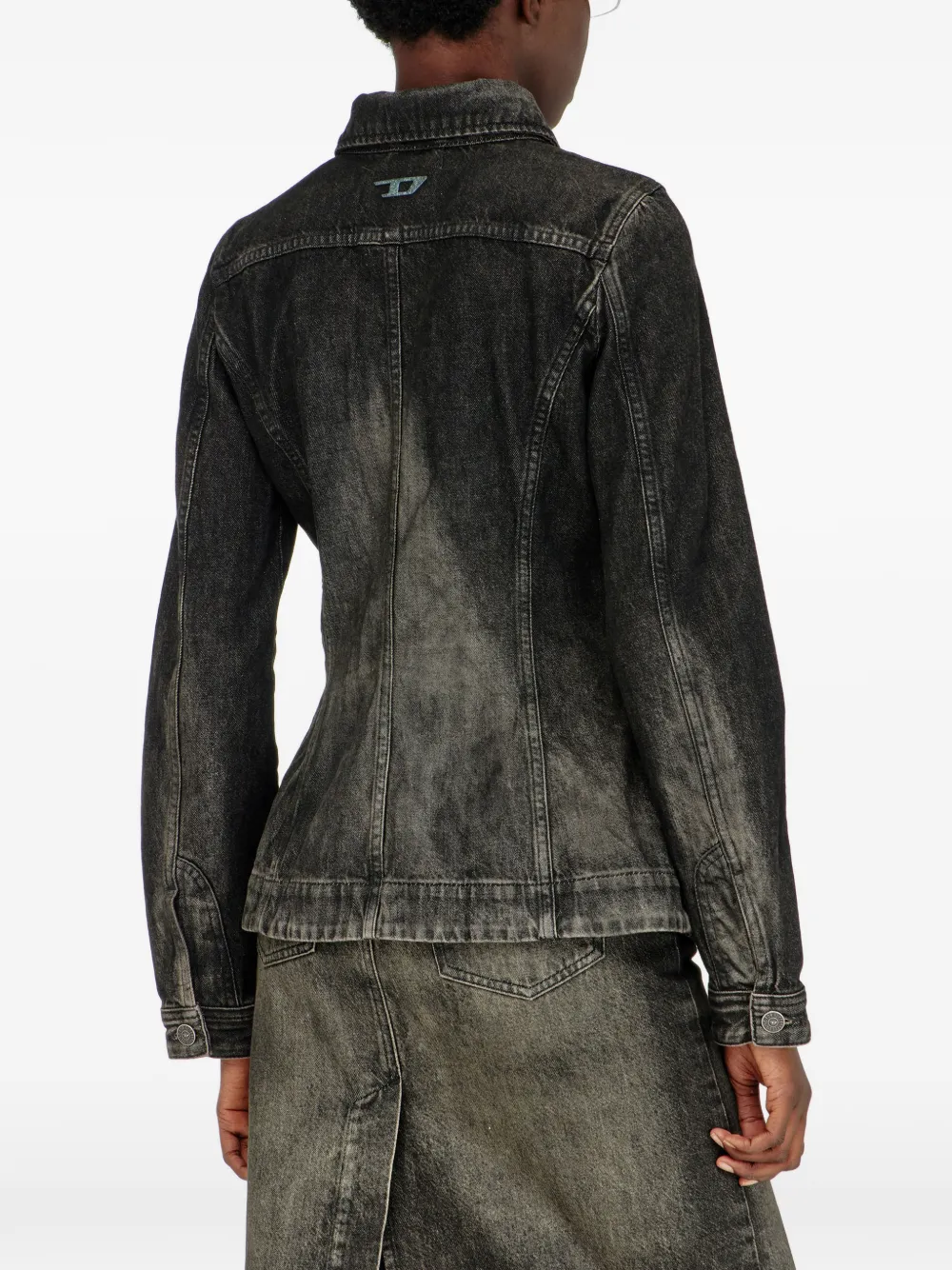 Diesel Jack met lange mouwen Zwart