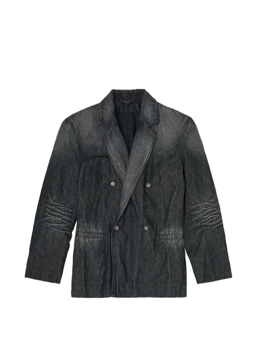 Diesel double-breasted blazer - Nero