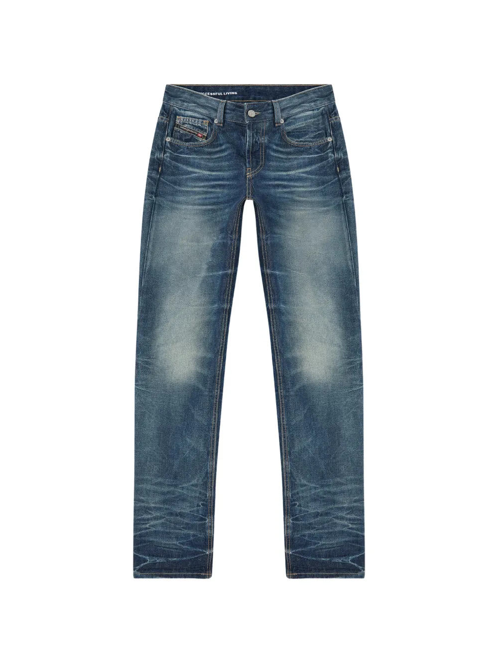 Diesel jeans regular-waist D-Heel - Blu
