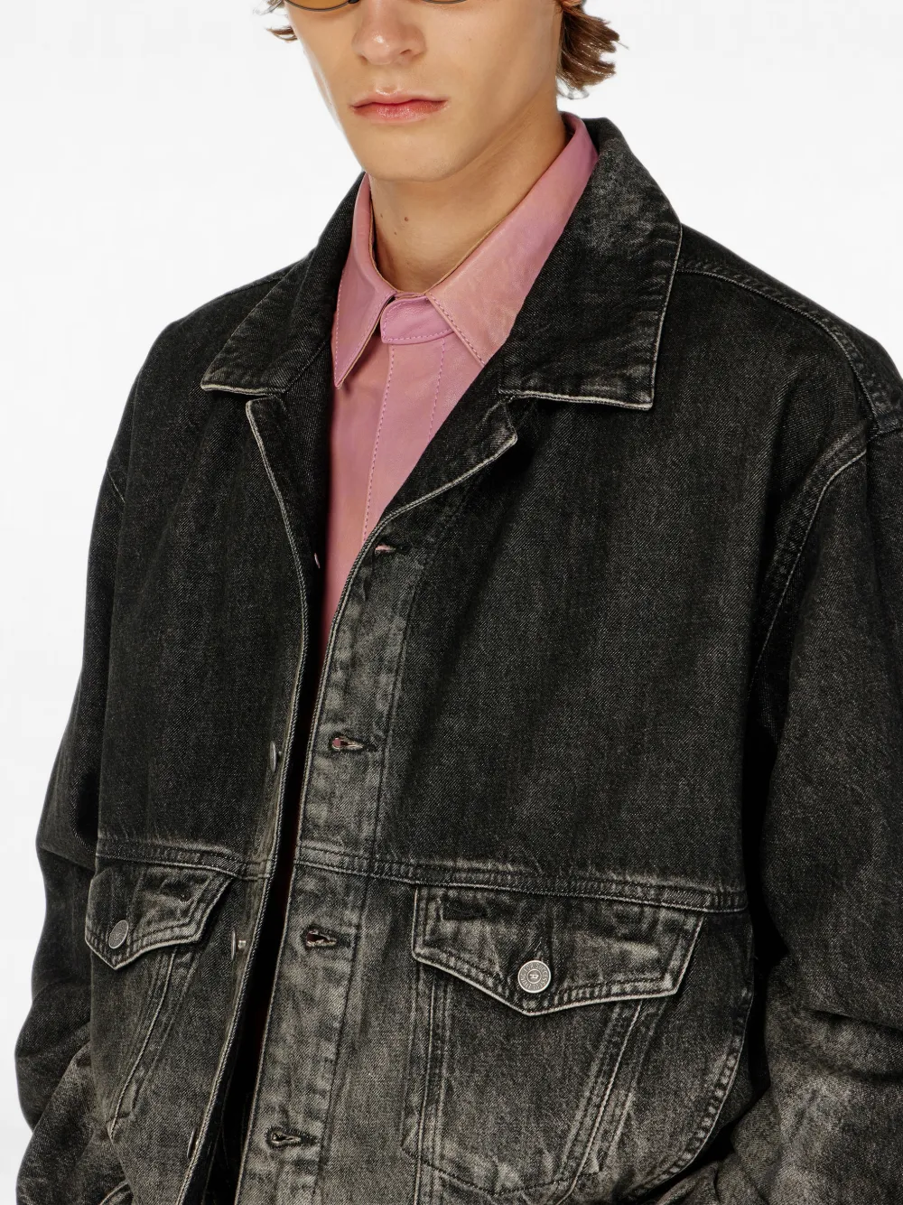 Diesel Jack met lange mouwen Zwart