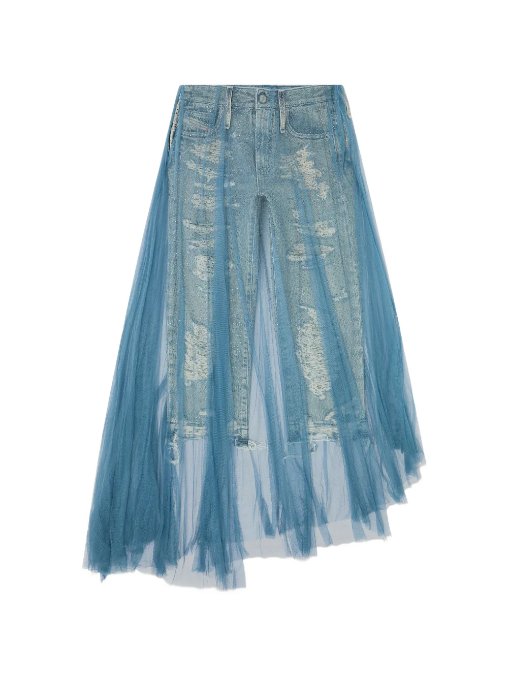 Diesel regular jeans regular waist D-Aisi - Blu