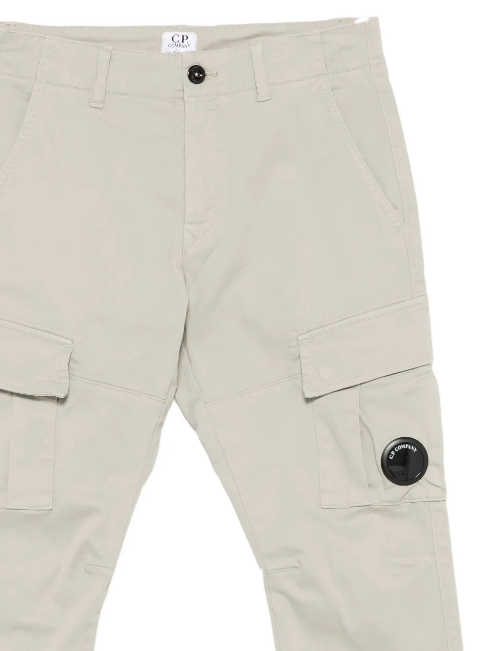 C.P. Company Kids Cargobroek met lensdetail Grijs