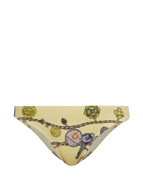 Versace printed bikini bottoms