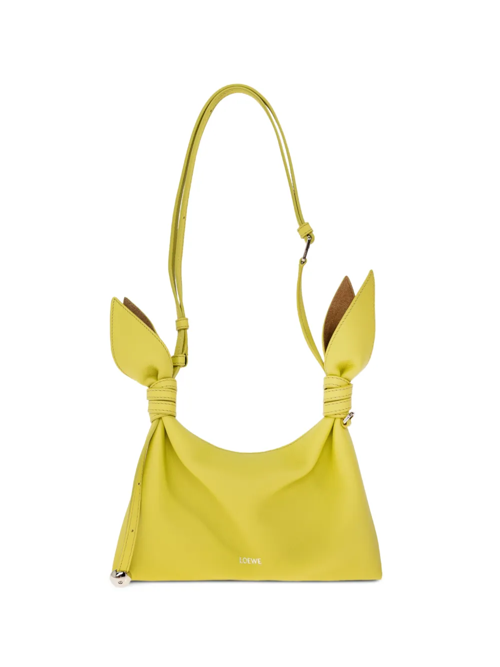LOEWE mini Scarf bag in smooth calfskin - Giallo