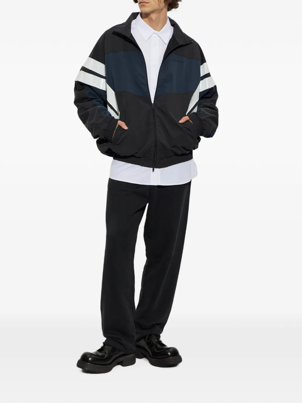 VETEMENTS Jack met colourblocking Zwart