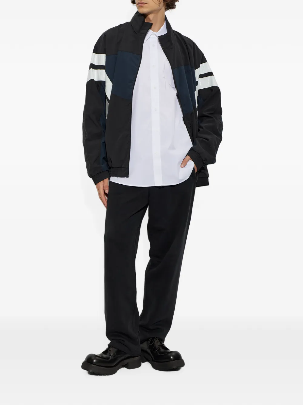 VETEMENTS Jack met colourblocking Zwart
