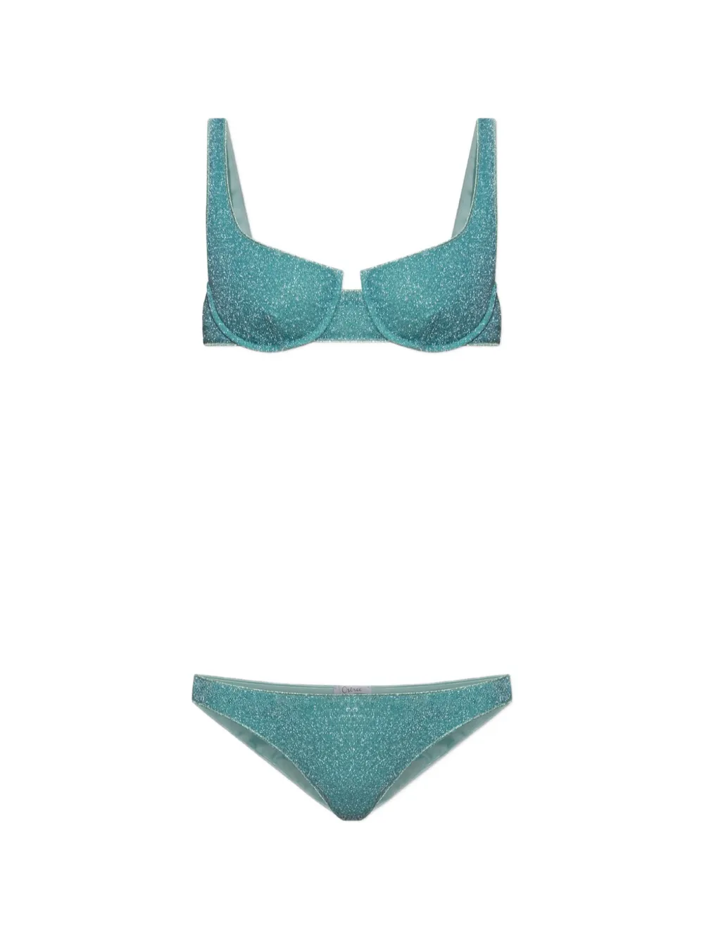 Oséree Bikini lamé - Blu