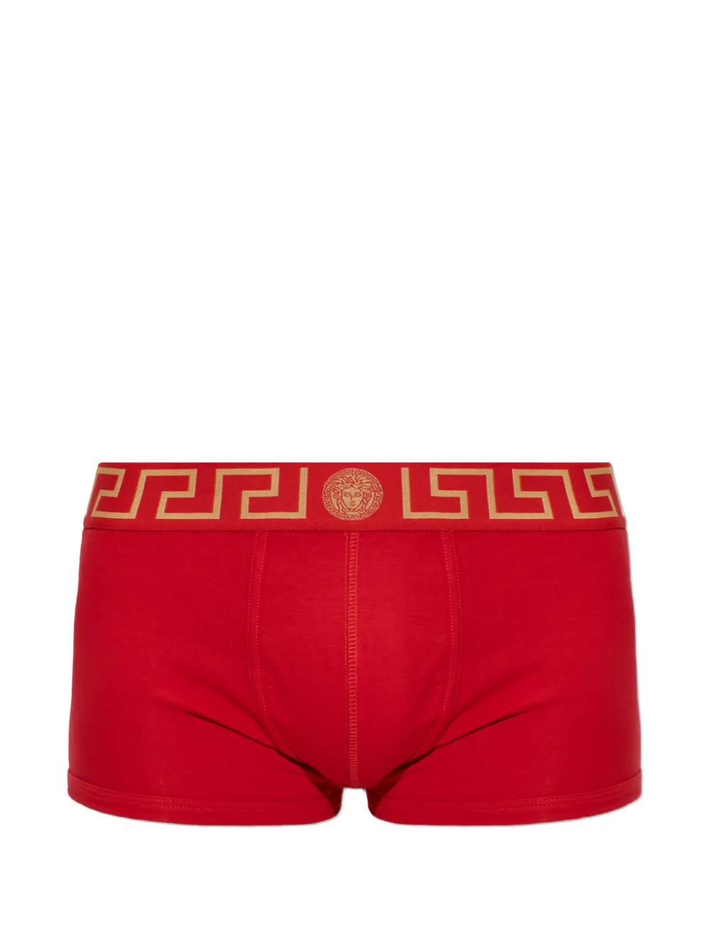 Versace Katoenen jersey boxershorts Rood