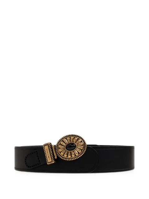 ETRO embellished-buckle leather belt