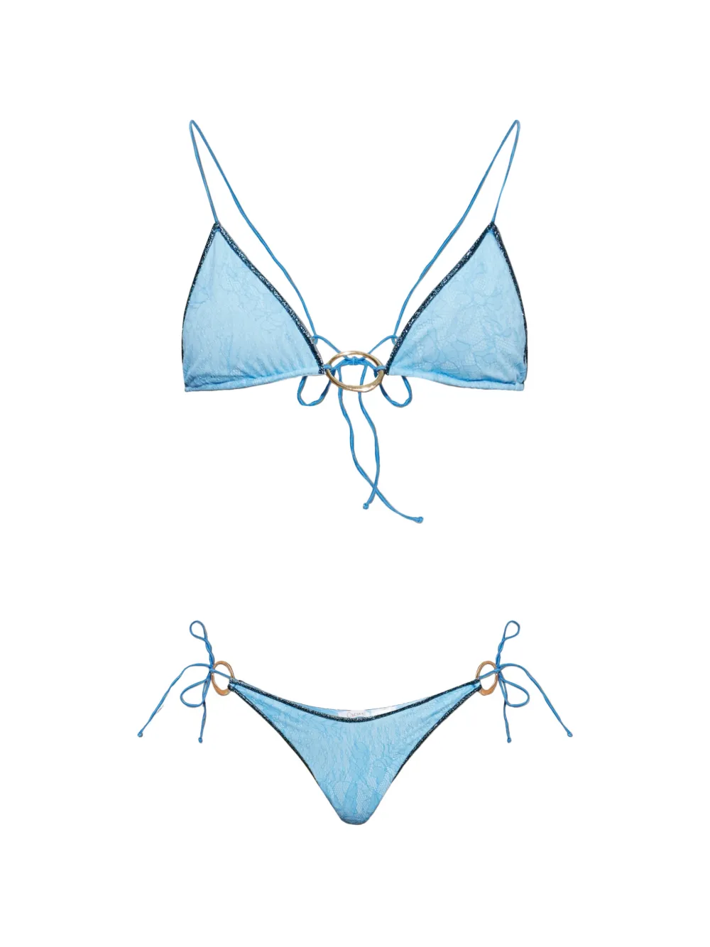 Oséree Bikini con anello - Blu