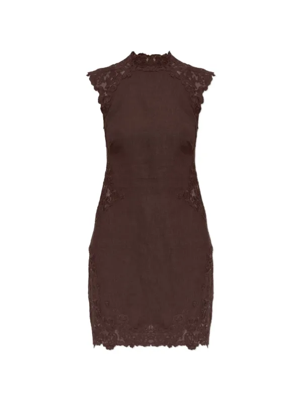 cult gaia dress brown Riti | KD1673YV2418