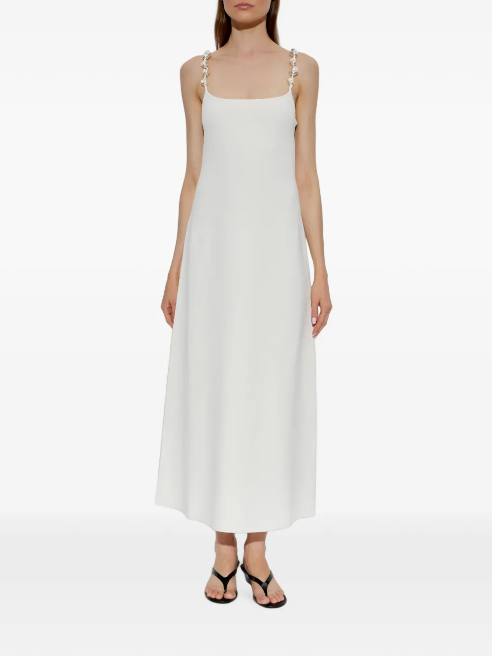 Cult Gaia Finley gebreide jurk Wit