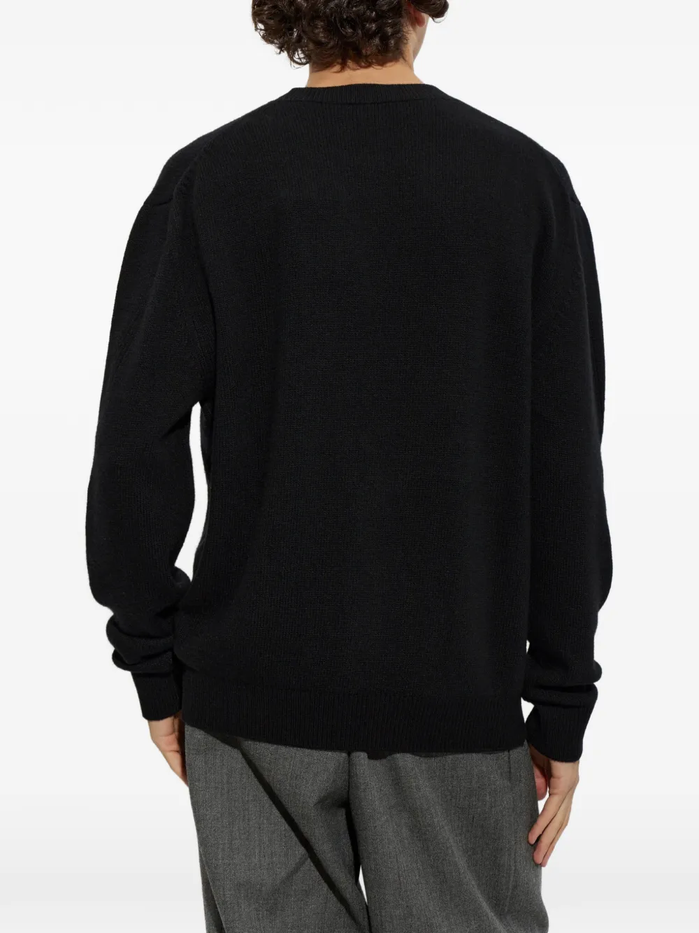 Givenchy Trui met geborduurd logo Zwart