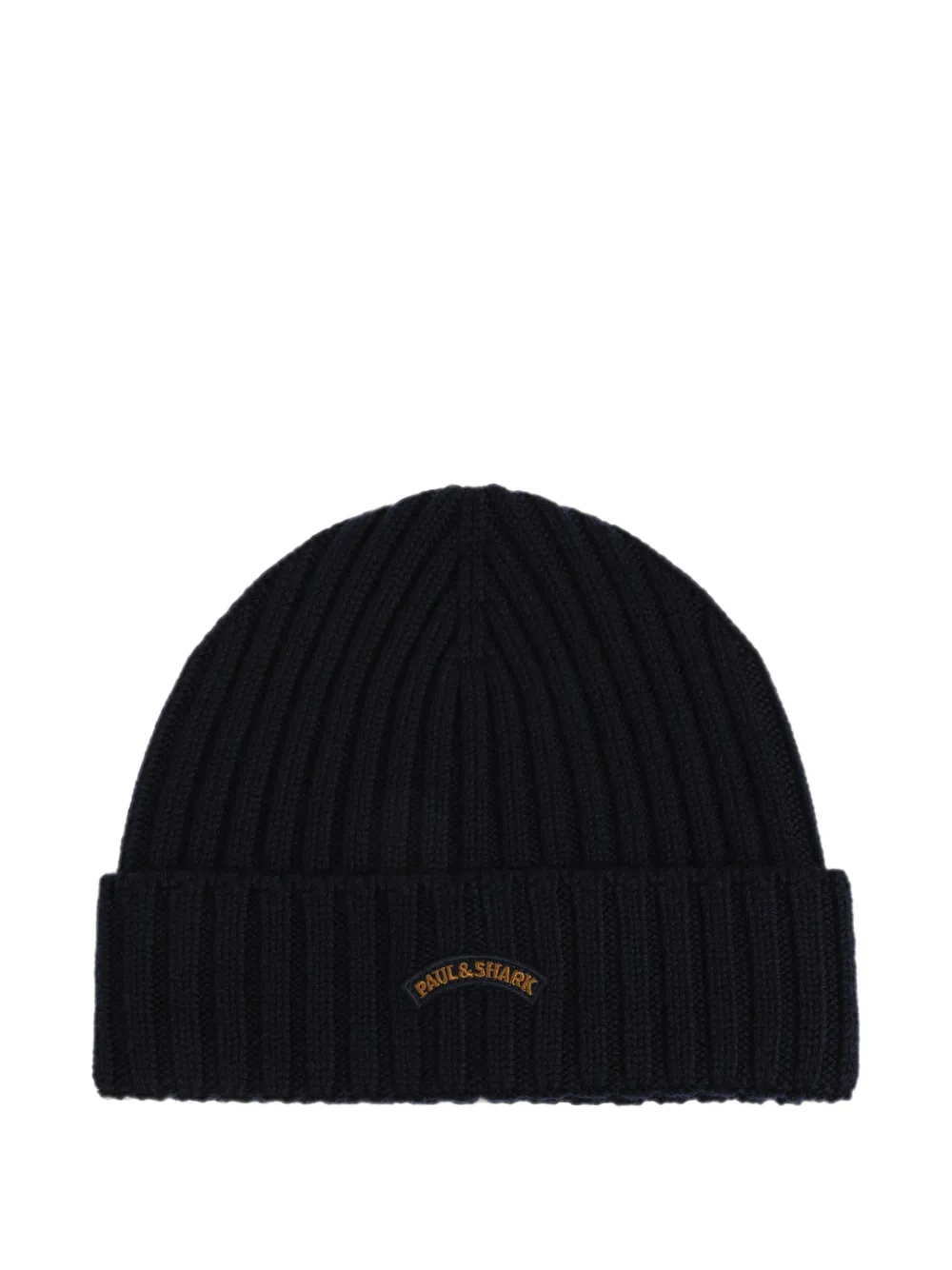 Paul & Shark ribbed-knit beanie hat - Blu