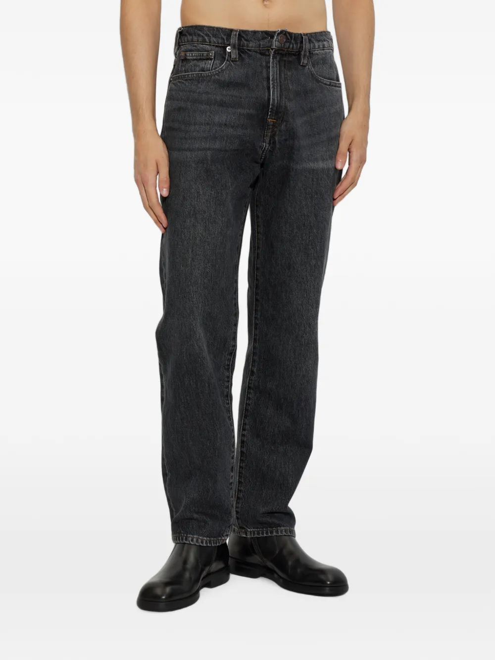 PS Paul Smith Straight jeans Zwart