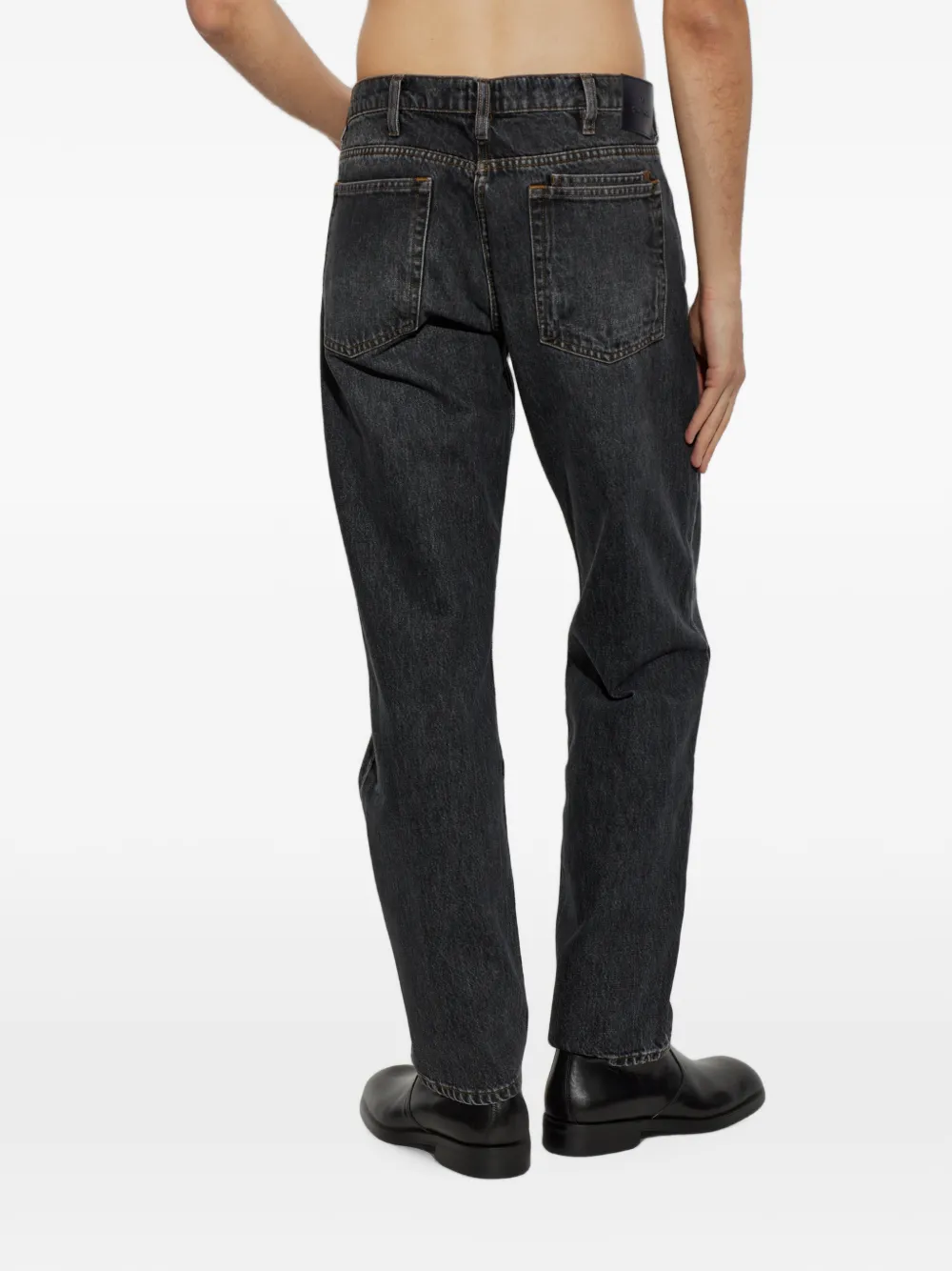 PS Paul Smith Straight jeans Zwart