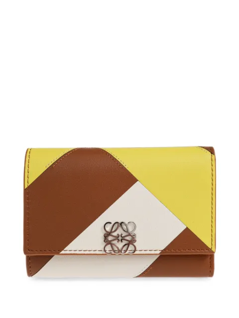 LOEWE Anagram small vertical wallet in calfskin
