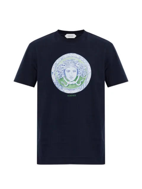 Versace Medusa-print cotton T-shirt