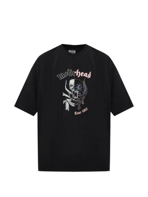 VETEMENTS グラフィック Tシャツ | ブラック | FARFETCH JP