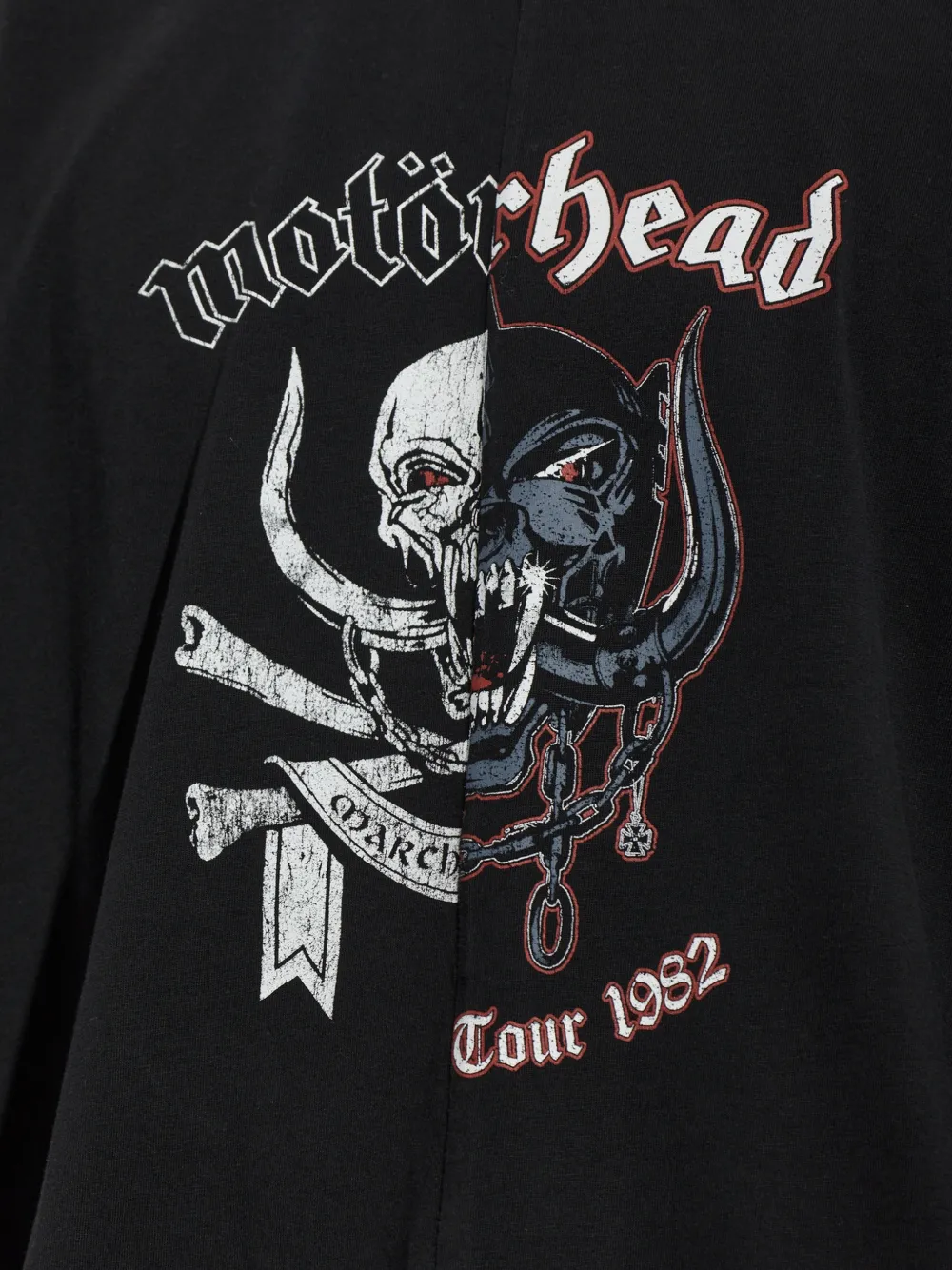 VETEMENTS T-shirt met print Zwart