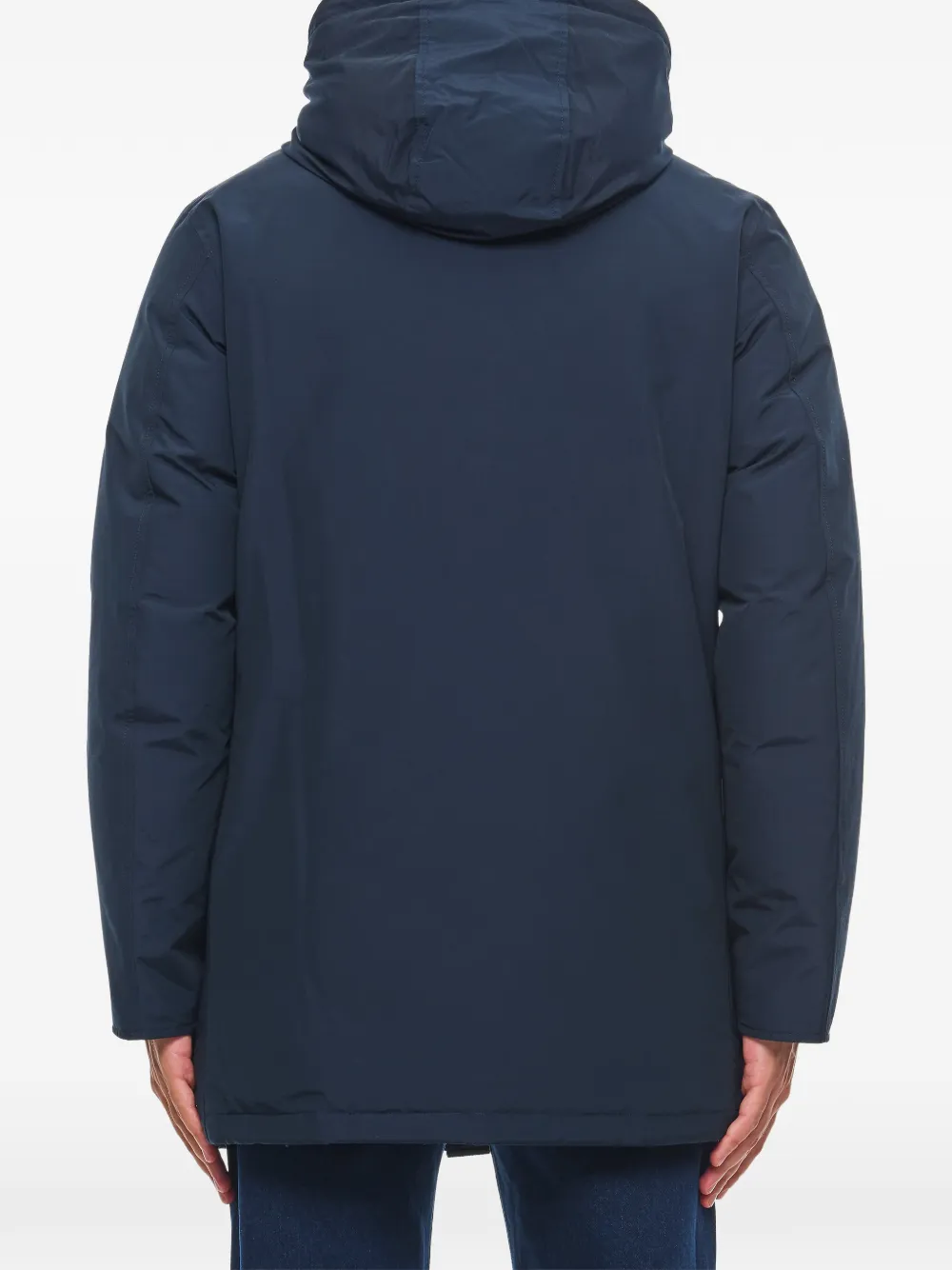 Woolrich Jas met capuchon Blauw
